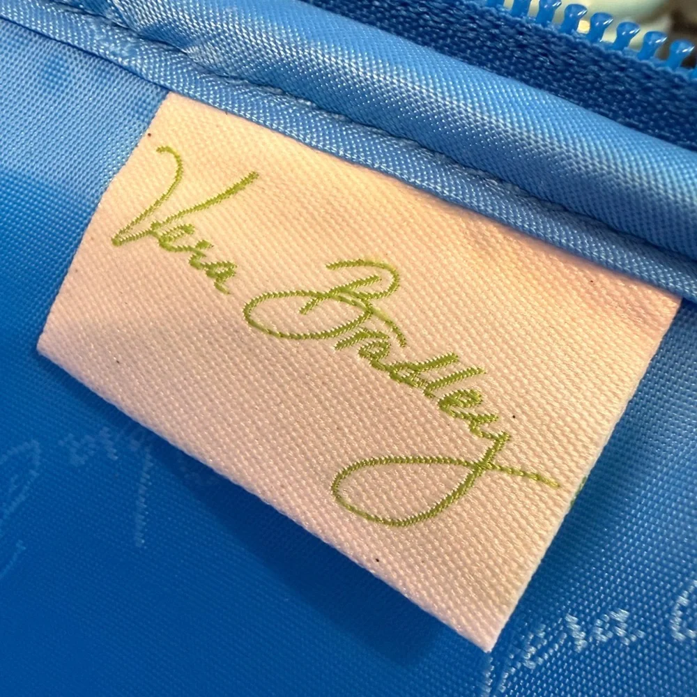 Vera Bradley Blue and Green Floral Laptop Case